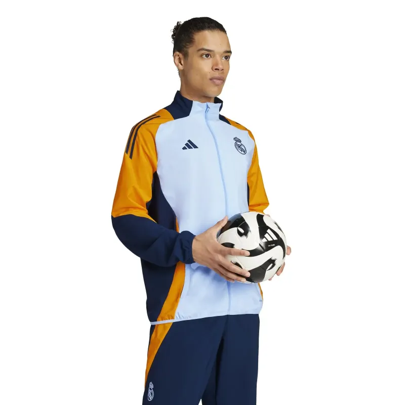 real madrid Men's Training Jacket Blue 2024-2025 - Image 6