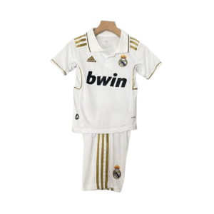 real madrid 11-12 Home Retro Kids Kit Soccer Jersey