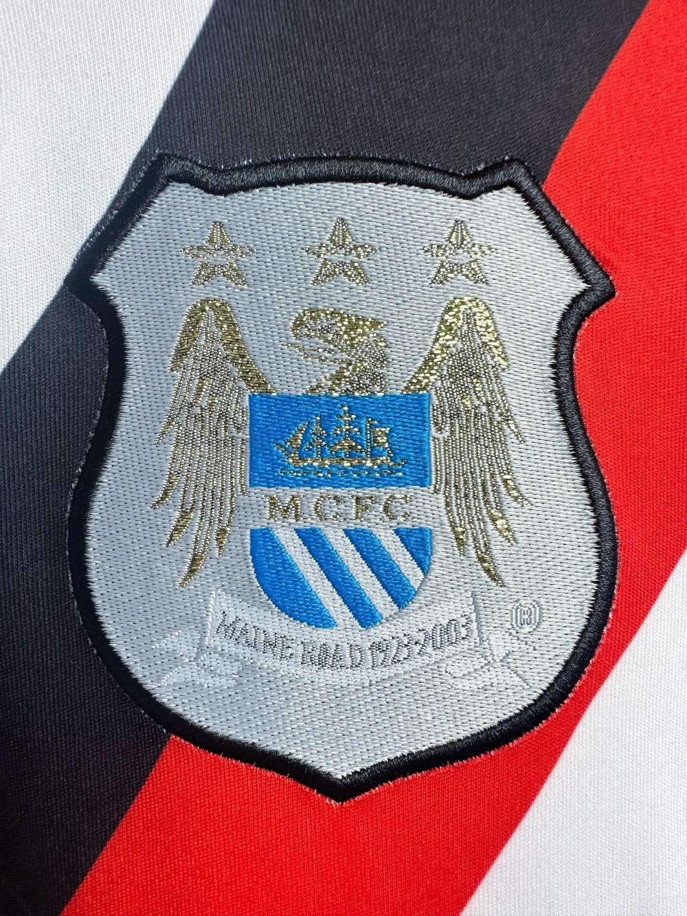 Retro Manchester City Away Football Shirt 2002-2003 - Image 6