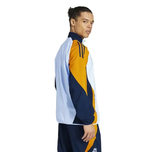 real madrid Men's Training Jacket Blue 2024-2025 - Image 2