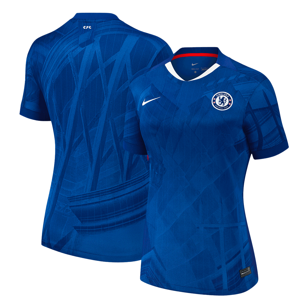 Chelsea Soccer Jersey Home Women's Custom Shirt 2025-26