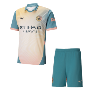 Manchester City Fourth Away Soccer Uniform Kits 2024-25 "Definitely City"