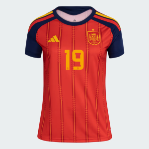 Spain 2026 Home Women's Soccer Jersey Fan Version - Lamine Yamal #19 World Cup 2026
