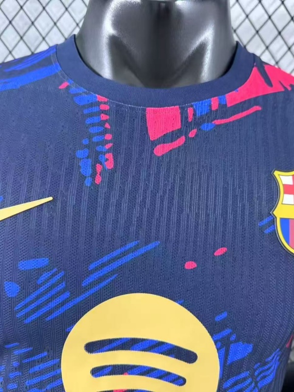 2025-26 Barcelona Soccer shirt Men Player version Jersey - Image 5
