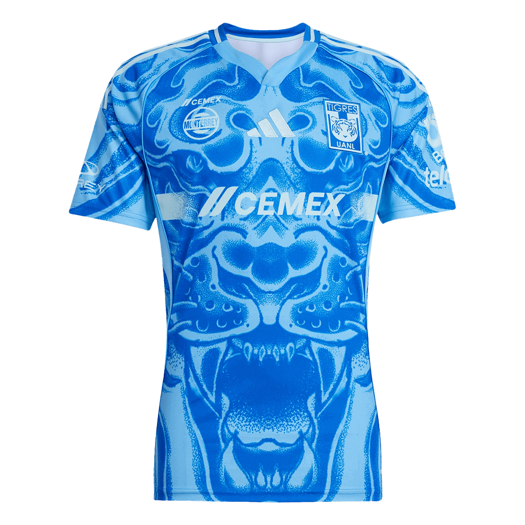 Tigres UANL Soccer Jersey Away Custom Shirt 2025-26 - Image 2