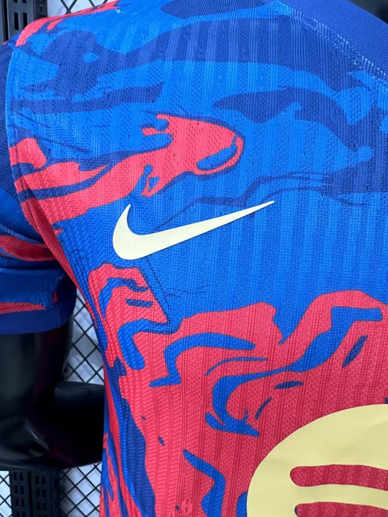 2025-26 Barcelona Soccer shirt Men Player version Jersey - Image 4