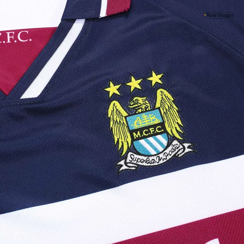 Manchester City 1997-98 Retro Away Jersey - Image 4