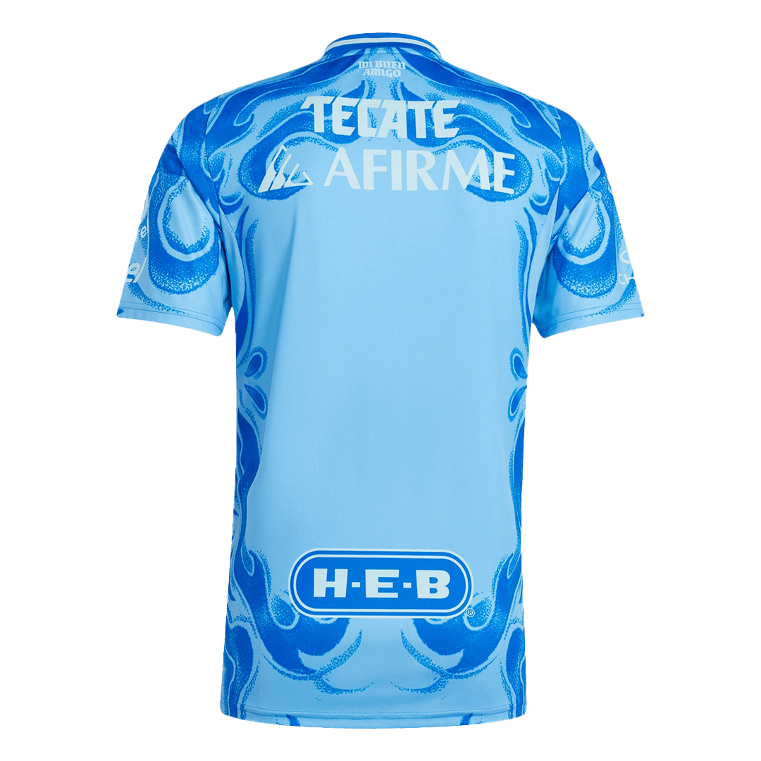 Tigres UANL Soccer Jersey Away Custom Shirt 2025-26 - Image 3