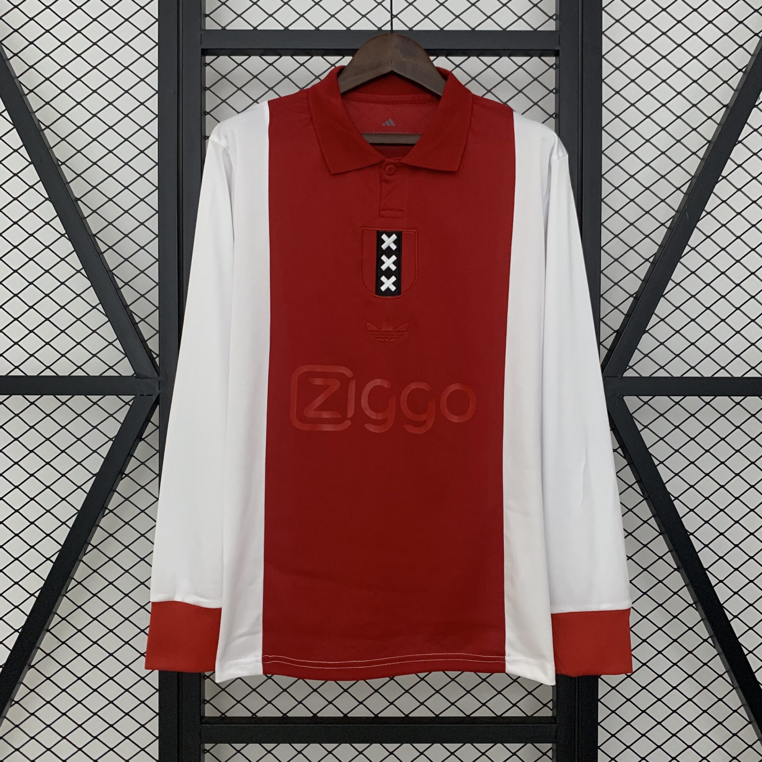 Adidas Ajax Jersey 125th Anniversary Shirt Long Sleeve 25-26 - Image 3