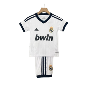 real madrid 12-13 Home Retro Kid Kits White Jersey