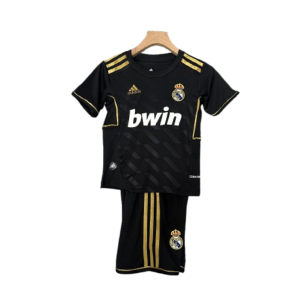 real madrid 11-12 Away Retro Kids Kit Football Jersey