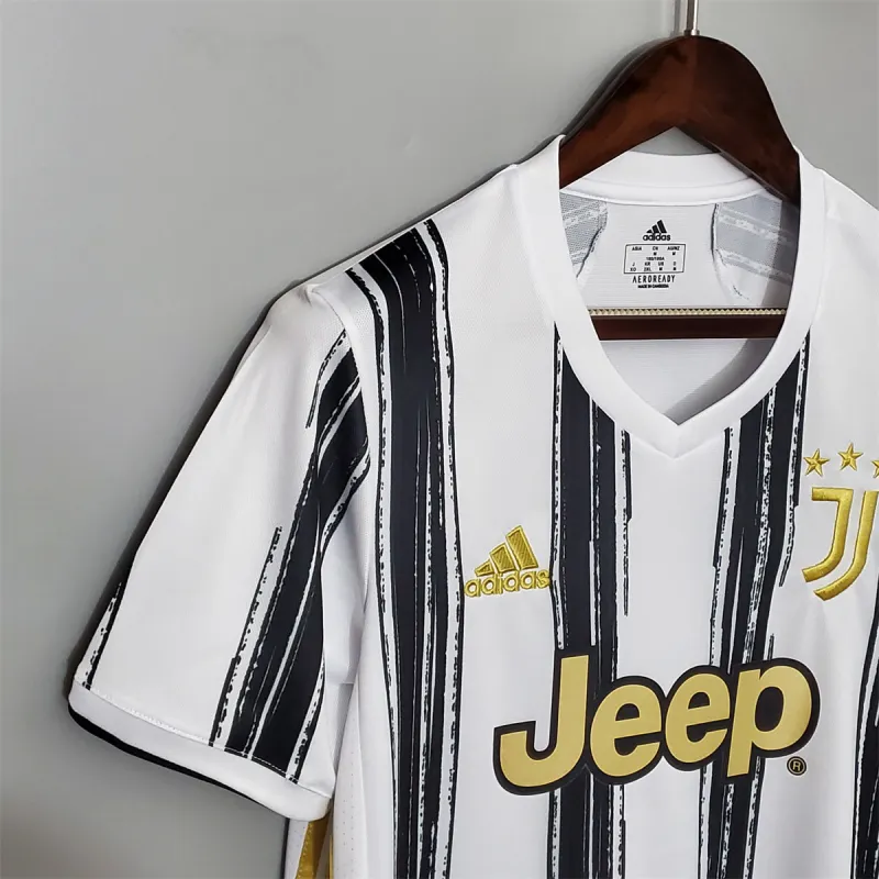 20-21 Juventus Home Soccer Retro Jerseys Shirt - Image 11
