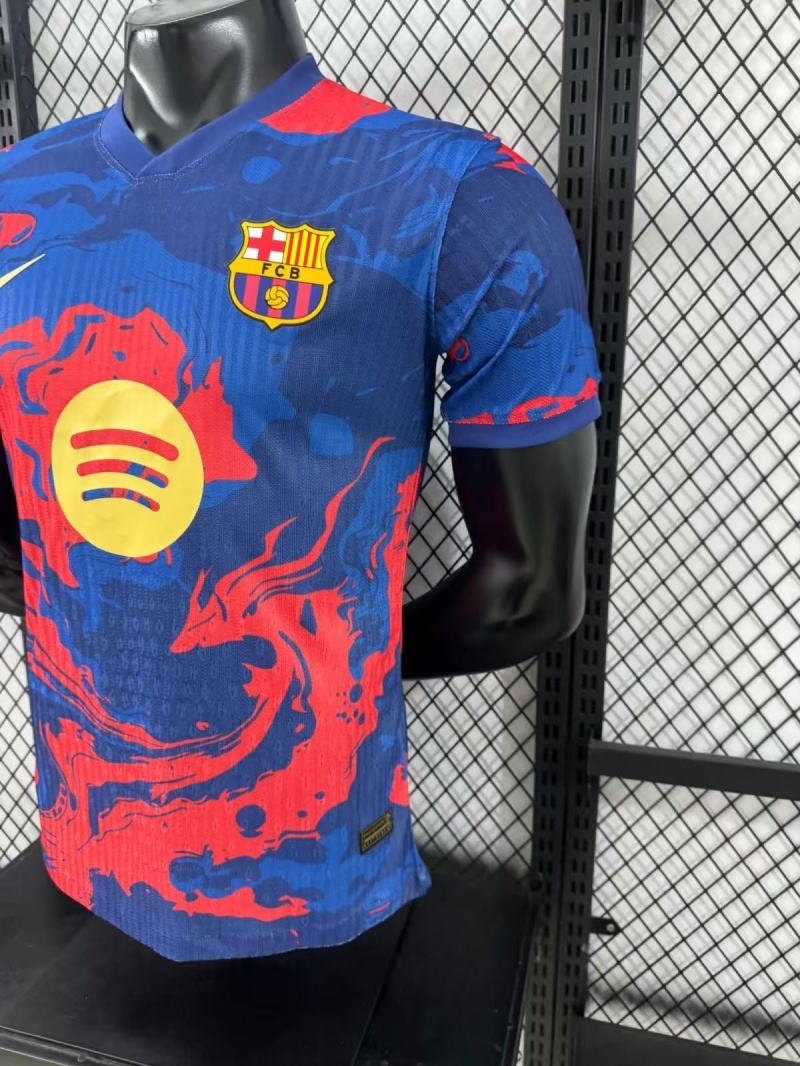 2025-26 Barcelona Soccer shirt Men Player version Jersey - Image 7