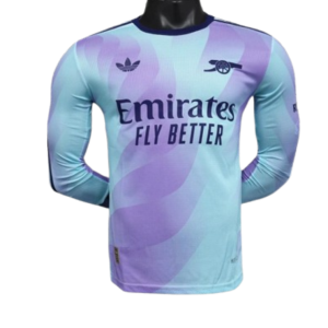 Arsenal Third Away Long Sleeve Jersey Player Version 2024-25