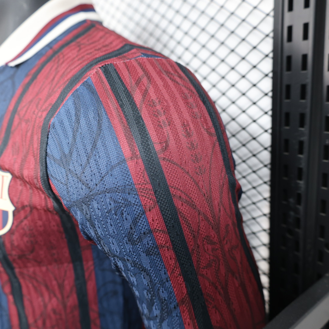 Barcelona Special Edition Shirt Football Jersey Long Sleeve 25-26 - Image 6