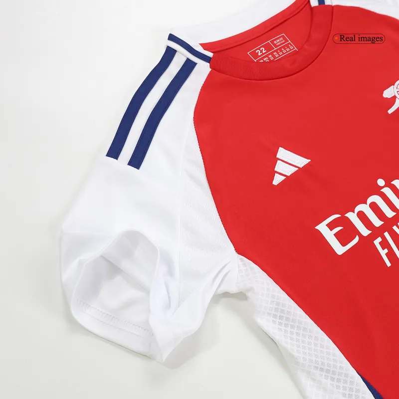 Kids Arsenal Home Jersey Kits(Jersey+Shorts+Socks) 2024-25 - Image 5
