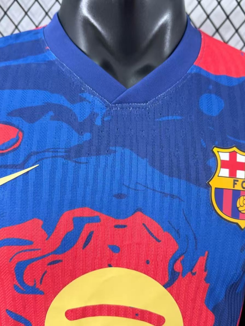2025-26 Barcelona Soccer shirt Men Player version Jersey - Image 3