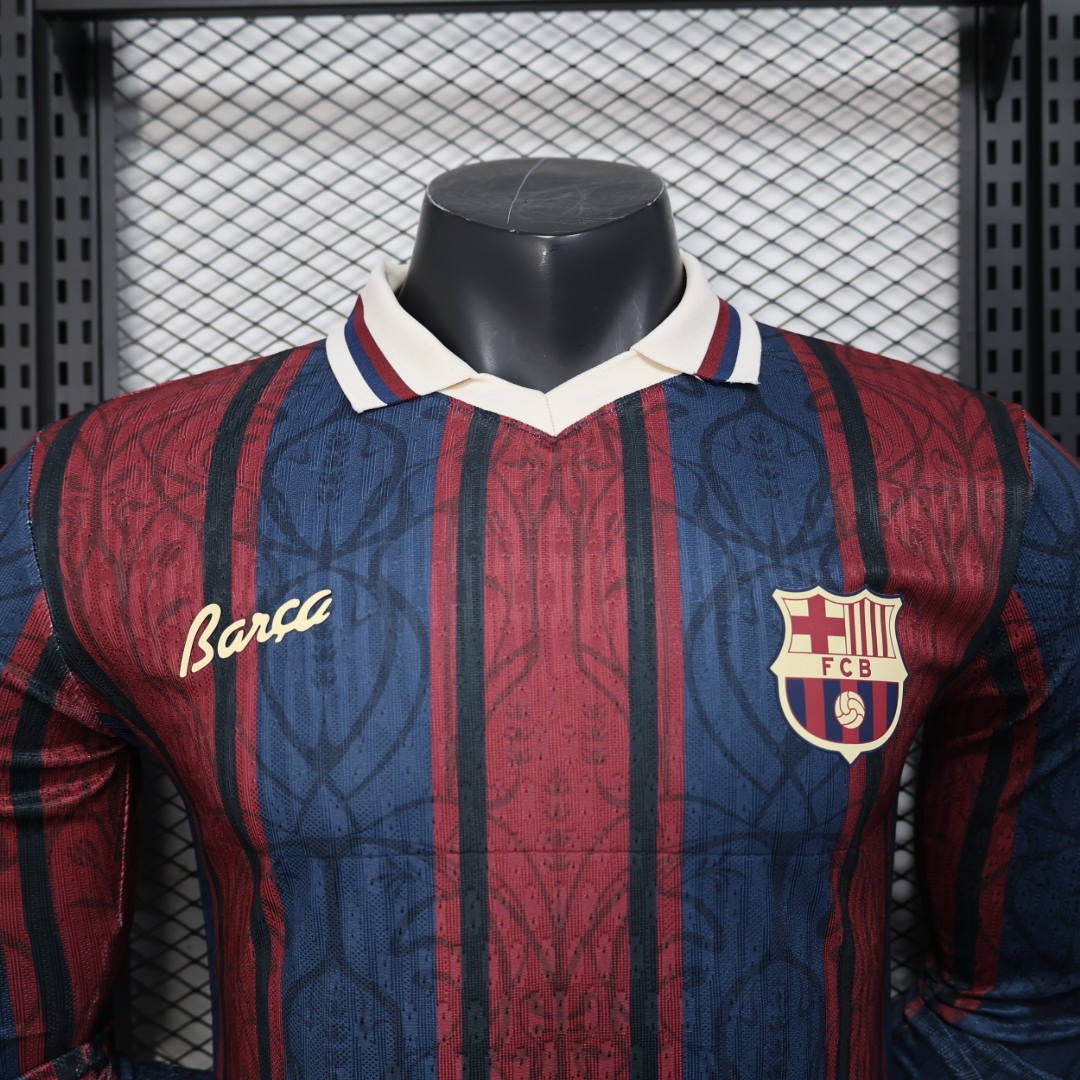 Barcelona Special Edition Shirt Football Jersey Long Sleeve 25-26 - Image 7