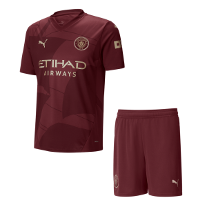 Manchester City Third Away Soccer Uniform Kits 2024-25