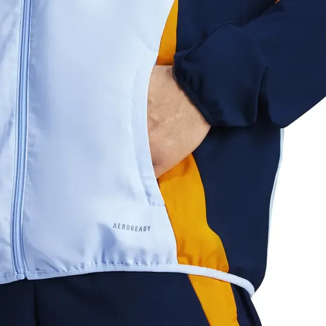 real madrid Men's Training Jacket Blue 2024-2025 - Image 5