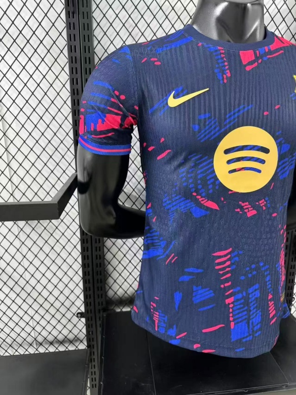 2025-26 Barcelona Soccer shirt Men Player version Jersey - Image 4
