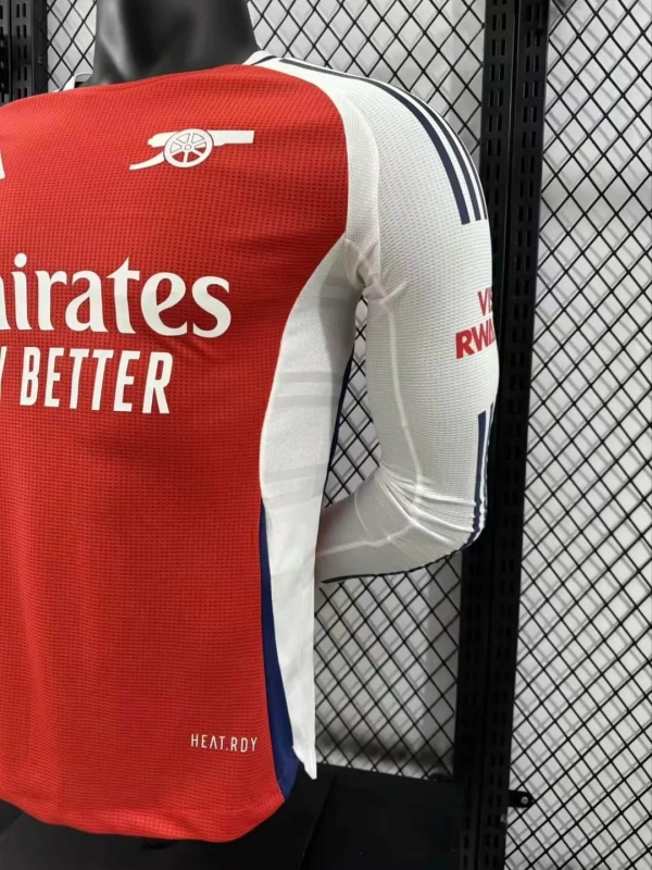 Arsenal Home Long Sleeve Jersey Player Version 2024-25 - Image 8