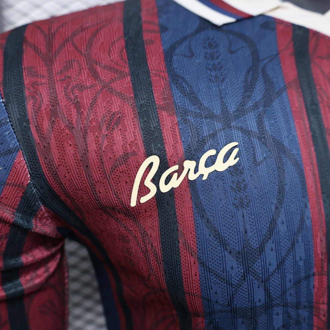 Barcelona Special Edition Shirt Football Jersey Long Sleeve 25-26 - Image 3