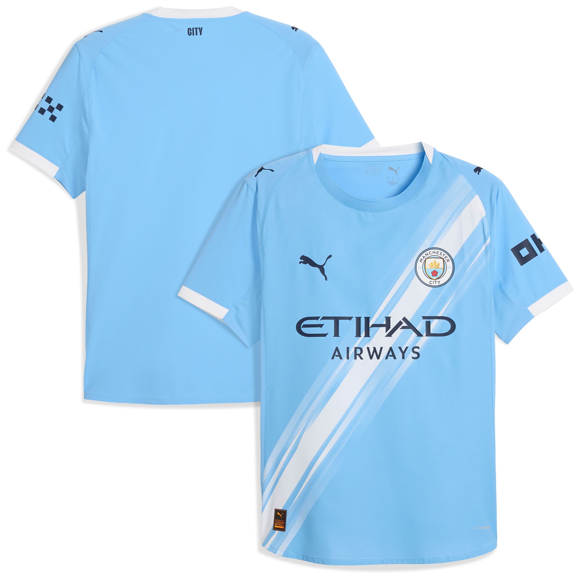 Manchester City Soccer Shirt Home Shirt player version 2025-26 - Image 3